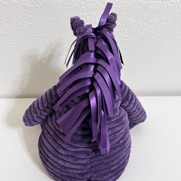 Jellycat Cordy Roy Purple Horse Plush Stuffed Animal Ribbon Tail 16" NO TUSH TAG - Picture 10 of 16